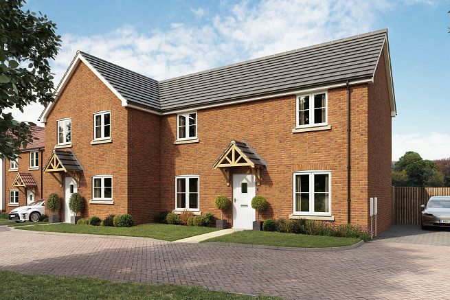 3 bedroom houses - artist's impression subject to change